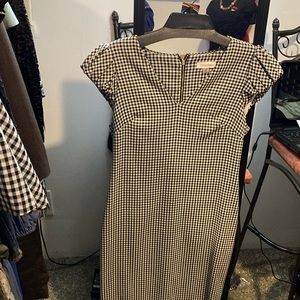 Black and white Calvin Klein dress